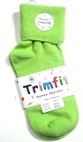 Trimfit Single Cuff Socks Lime Green Size Medium 6-7