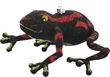 Glass Christmas ornament free blown Frog exclusive design
