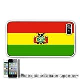 Bolivia Flag Apple Iphone 4 4s Case Cover White