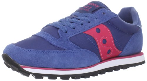 Saucony Originals Women's Jazz Low Pro Fashion Sneaker,Blue/Red,6 M US
