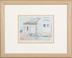 Mrs. Wymans Cottage - Chalk Pastel - Helen Downing Hunter - 13x16