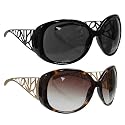 Guess Womens Oversized Filigree Sunglasses