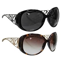 Guess Womens Oversized Filigree Sunglasses