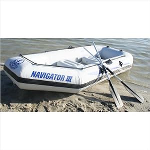 Navigator III 400 - 3+ Person Inflatable Boat Set by 