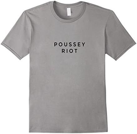 Men's Poussey Riot T-Shirt Medium Slate