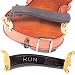 Kun Original Mini Black Shoulder Rest for 1/8 - 1/4 Violin