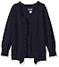 The Children's Place Girls' Uniform Ruffle Cardigan