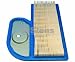 Stens 100-160 Air Filter Replaces Kawasaki 11013-7002 John Deere M137556 Ariens 21538200 Gravely 21538200 Cub Cadet 490-200-0004