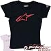 All Products : ALPINESTARS BLACK X-SMALL/XS WOMENS/BABY T-SHIRT