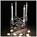 Red Ombra Candelabra