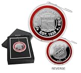New York Rangers Silver Coin Ornament