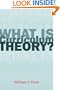 What Is Curriculum Theory? (Studies in Curriculum Theory Series)