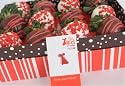 1 Dozen Go Red Berries with Free Red Dress Pin