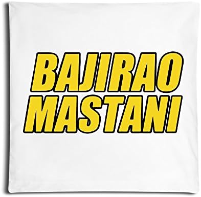 Bajirao Mastani Customized Pillow Cover White 18 X18 Inch