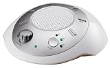 HoMedics SS-2000 Sound Spa Relaxation Sound Machine with 6 Nature Sounds, Silver