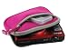 rooCASE Neoprene Sleeve (Magenta) Carrying Case for Fujifilm FinePix Digital Camera JX500 JX550 JZ100 JZ200 T400 Z110 Z1000EXR XP50 XP150