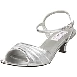 Dyeables Womens Brielle Ankle-Strap Sandal