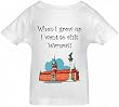 WHEN I GROW UP I WANT TO VISIT WARSAW - BigBoyMusic Toddler Designs - White Toddler T-shirt