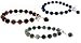 Set of Three Sterling Silver Bracelets with Swarovski Crystal - Lapis Lazuli - Breciated Jasper - Moss Agate
