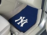 Yankees 2pc Carpet Car Mats