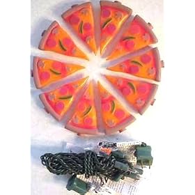 Pizza Fun Party String Lights (SJ) by Custom Phones - Fun Home Products