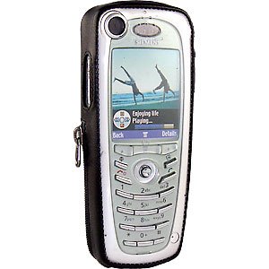 Krusell Classic Multidapt - Case ( for cellular phone ) - leather - black