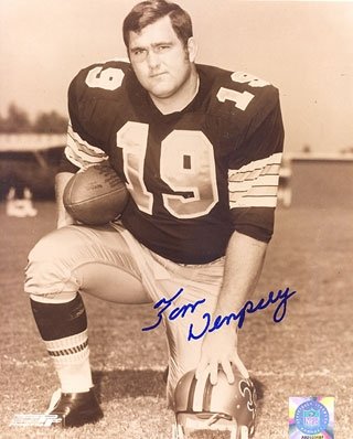 Tom Dempsey Autographed/Hand Signed 8x10 Photo