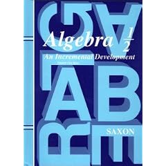 Algebra 1/2: An Incremental Development (Saxon Algebra)