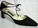 Womens Anne Klein Black Ankle Tie Pumps