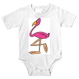 Onesie with bird, animal, flamingo