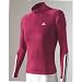 adidas Langarmshirt Frauen, pink/weiß