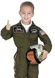 Kids Air Force Fighter Pilot Halloween Costume Yr Boys 4-6