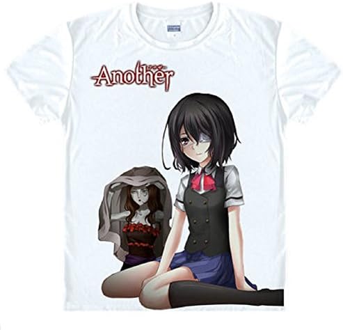 Another Misaki Mei Round Neck Short-Sleeved T-Shirt Summer Clothing Cosplay Costume