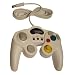 Dolphix - Manette Gamecube Wii DUAL SHOCK (couleur Blanche)