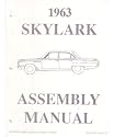 1963 BUICK SKYLARK Assembly Manual [eb8608R]