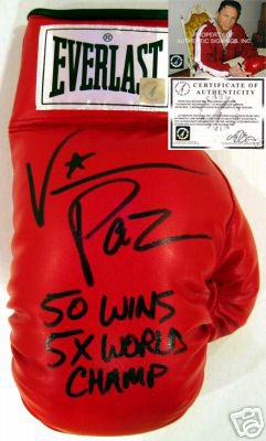 Vinny Paz Signed Boxing Glove