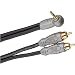 Monster THXIMINI8 THX Certified 1/8 Stereo to Stereo RCA Cable Adapter