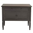 Antique Black 2-Door Buffet