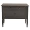 Antique Black 2-Door Buffet