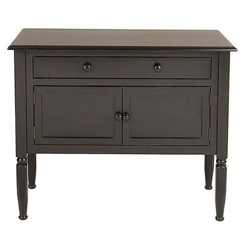 Childrens Toyshop  Kitchen & Housewares : Antique Black 2-Door Buffet