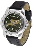 Purdue Boilermakers Leather Anochrome Sports Watch