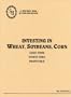 Investing in Wheat, Soybeans, and Corn