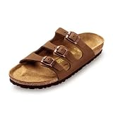 Birkenstock Florida Cocoa Nubuck Ladies Sandal by Birkenstock