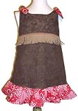 Wild West Fringes and Ruffles Tie Dress 12M