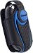 Krusell Multidapt Blaze series case for flip phones, Black/Blue (fits most flip phones)