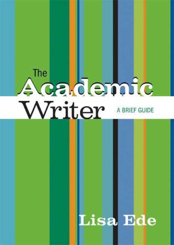 Click to see more detail The Academic Writer: A Brief Guide The Academic Writer: A Brief Guide