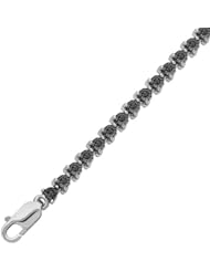Black Diamond Tennis Bracelet 1/4ctw