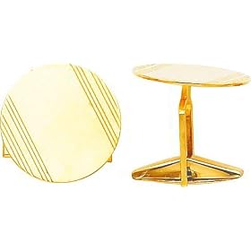 14K Gold Cuff Links