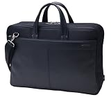 HIDEO WAKAMATSU ライズ パイピングビジネスバッグ B4対応サイズ(45cm) ブラック 85-95471