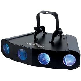 American DJ high energy LED effect light covers a large area with dynamic programs